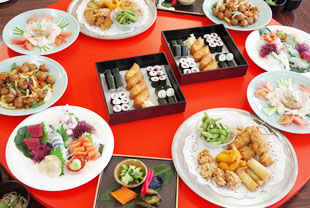 日帰り宴会向けのお食事一例